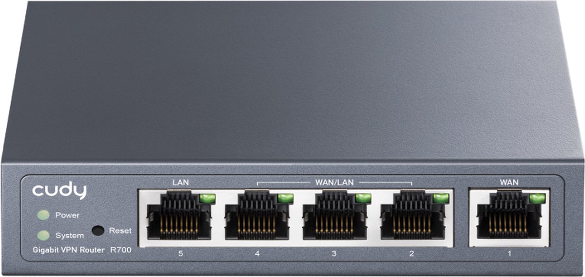 Cudy R700 Gigabit Multi-WAN VPN Router - Router