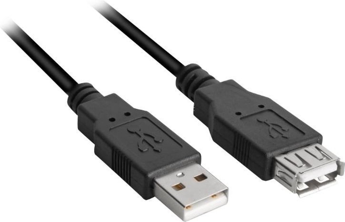 Sharkoon - USB extension cable - USB to USB - 2 m