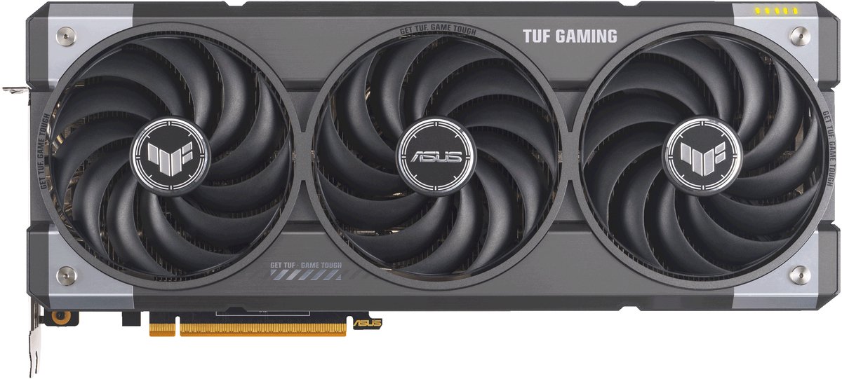 Asus TUF Radeon RX 9070 XT 16GB Grafikkarte - 16GB GDDR6, HDMI, 3x DP