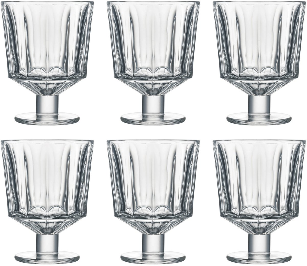 La Rochère 6 Copas de vino City 26 cl Transparente