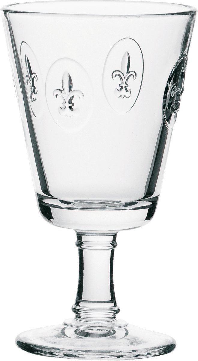 La Rochère 6 Copas de vino Fleur de Lys 24 cl Transparente