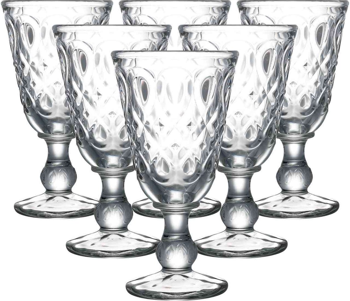 La Rochère 6 Copas de vino Lyonnais 23 cl Transparente