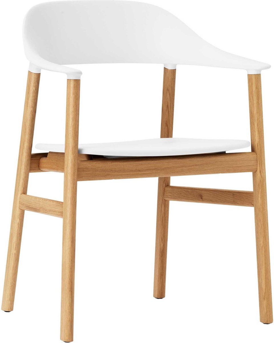 Normann Copenhagen Poltrona Herit rovere White