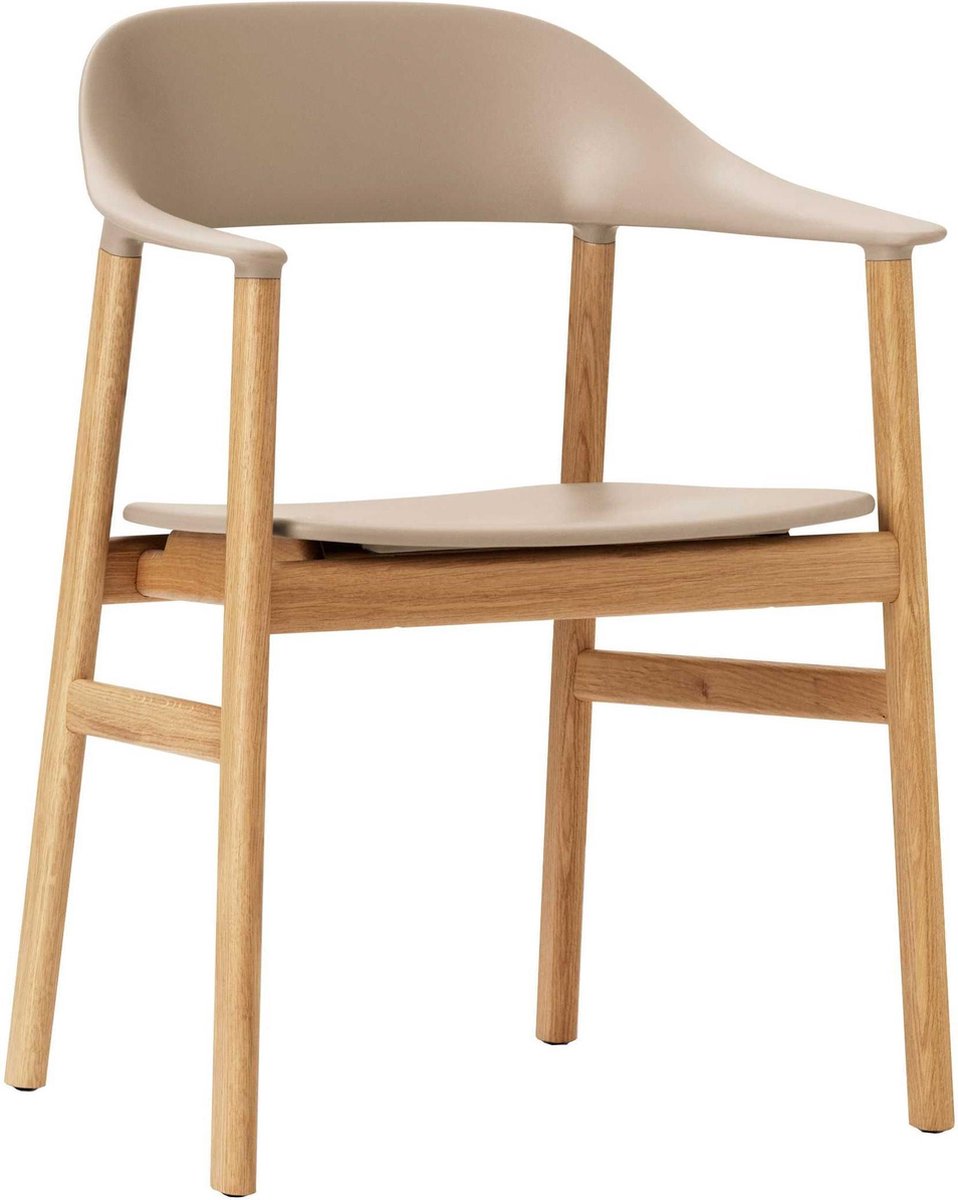 Normann Copenhagen Poltrona Herit rovere Sand