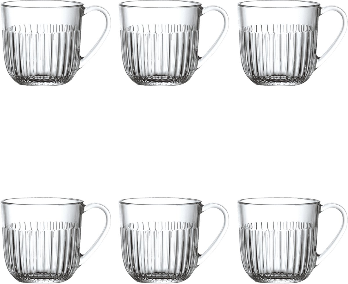 La Rochère 6 Tazas Ouessant 27 c Transparente