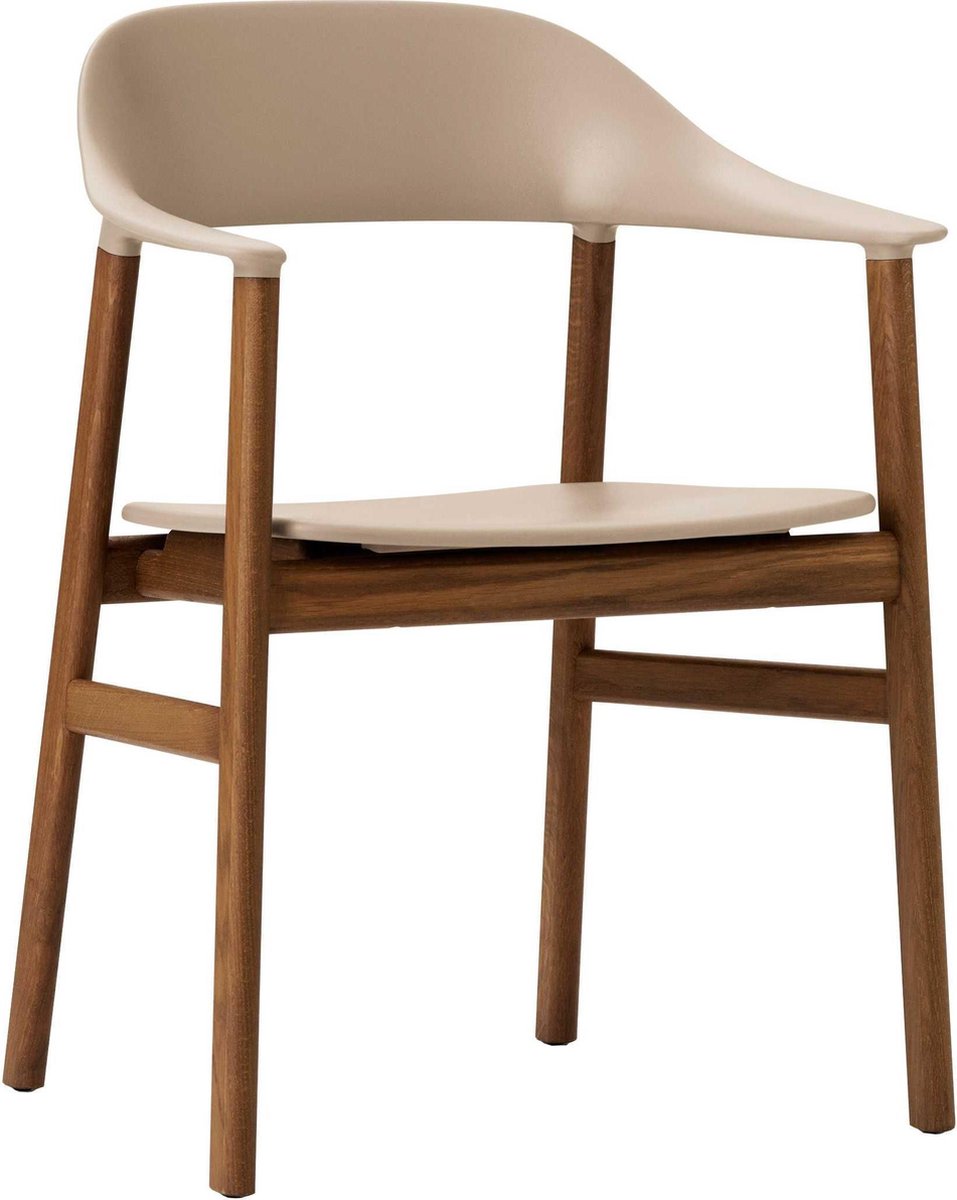 Normann Copenhagen Poltrona Herit rovere affumicato Sand