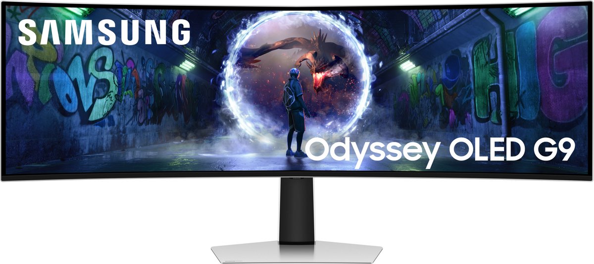 Samsung S49DG934SU 124 cm (49") 5.120 x 1.440 Pixel DQHD OLED Schwarz