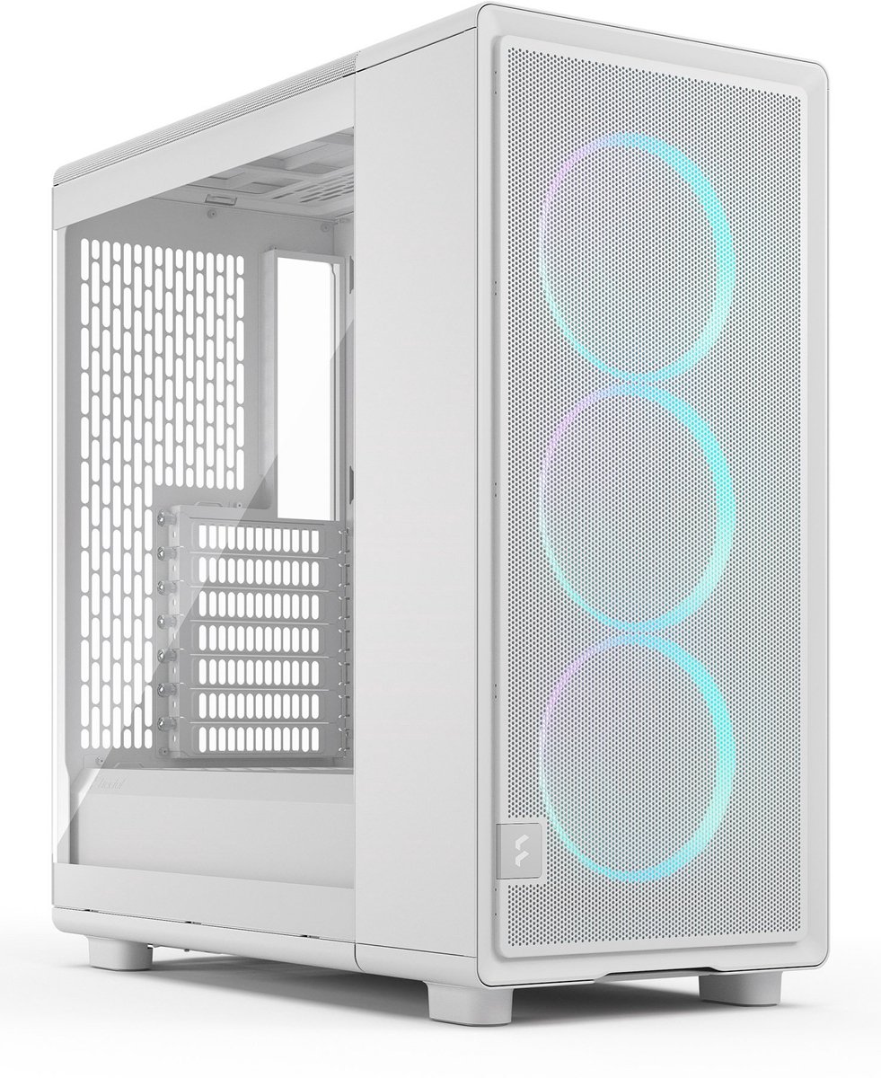 Fractal Design Epoch White TG RGB | PC-Gehäuse