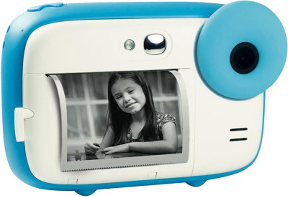 Agfa Photo Realikids Instant Cam - Kids Instant Print Camera - Blue
