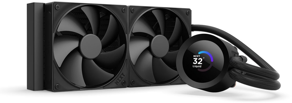 NZXT Kraken Plus 240 V2 schwarz | AiO-Wasserkühlung