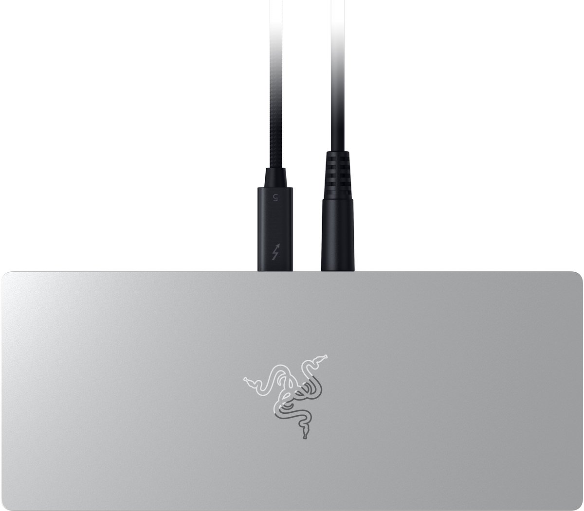 Razer Thunderbolt 5 Dock Desktop-RGB-Dock für mehrere Geräte & Bildschirme, mercury