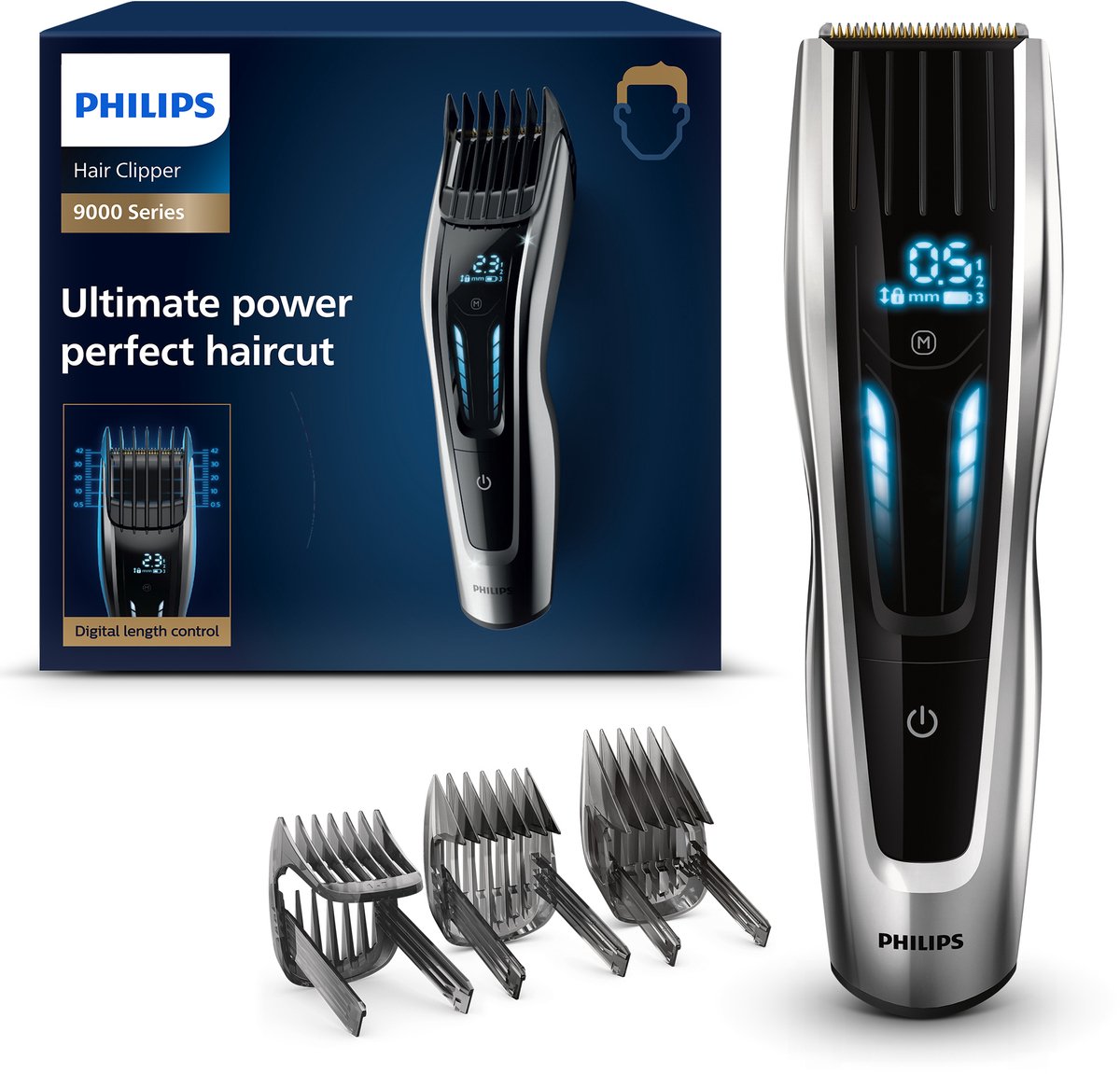 Philips Hårtrimmer Series 9000 HC9450/15