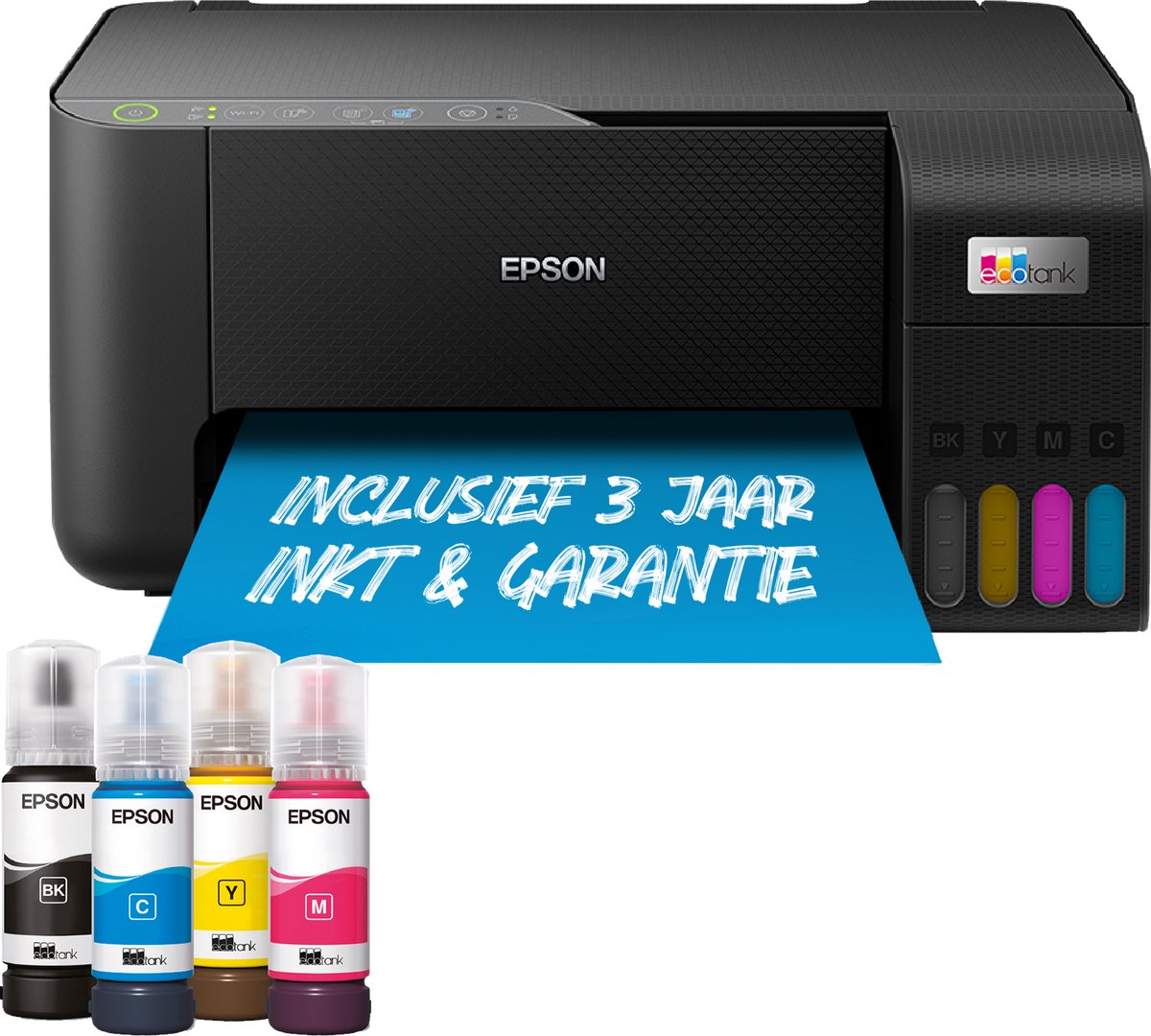 Epson EcoTank ET-2860 All in One Multifunktion - Farve - Blæk