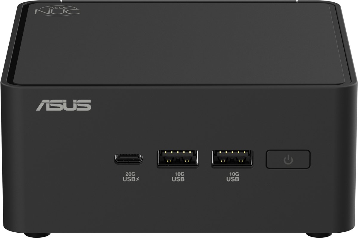 ASUS NUC 15 Pro Kit RNUC15CRHC500002 - Intel Core 5 210H, Intel UHD Graphics, 2x DDR5 SO-DIMM, 2x M.2, WiFi 7