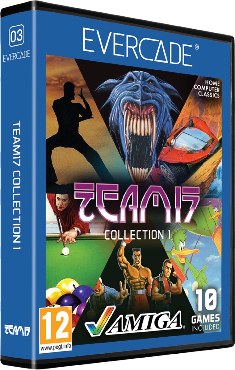 TEAM 17 Amiga Collection 1 - Evercade - Retro