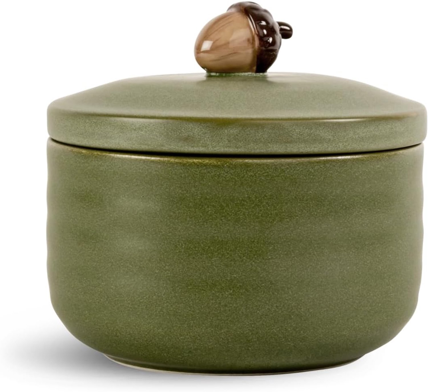 Sagaform Tarro con tapa Ellen en forma de bellota Ø13,5 cm Verde