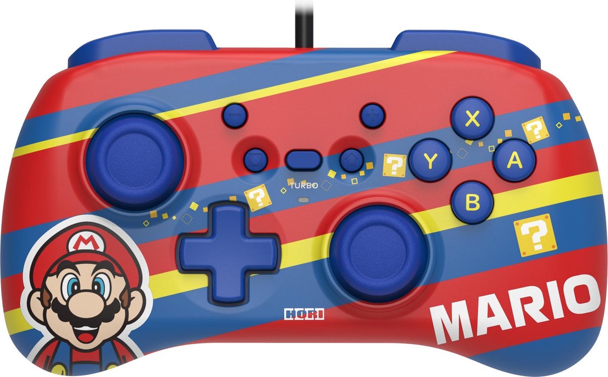 HORI PAD Mini (Mario) for Nintendo Switch - Wired Controller - Nintendo Switch