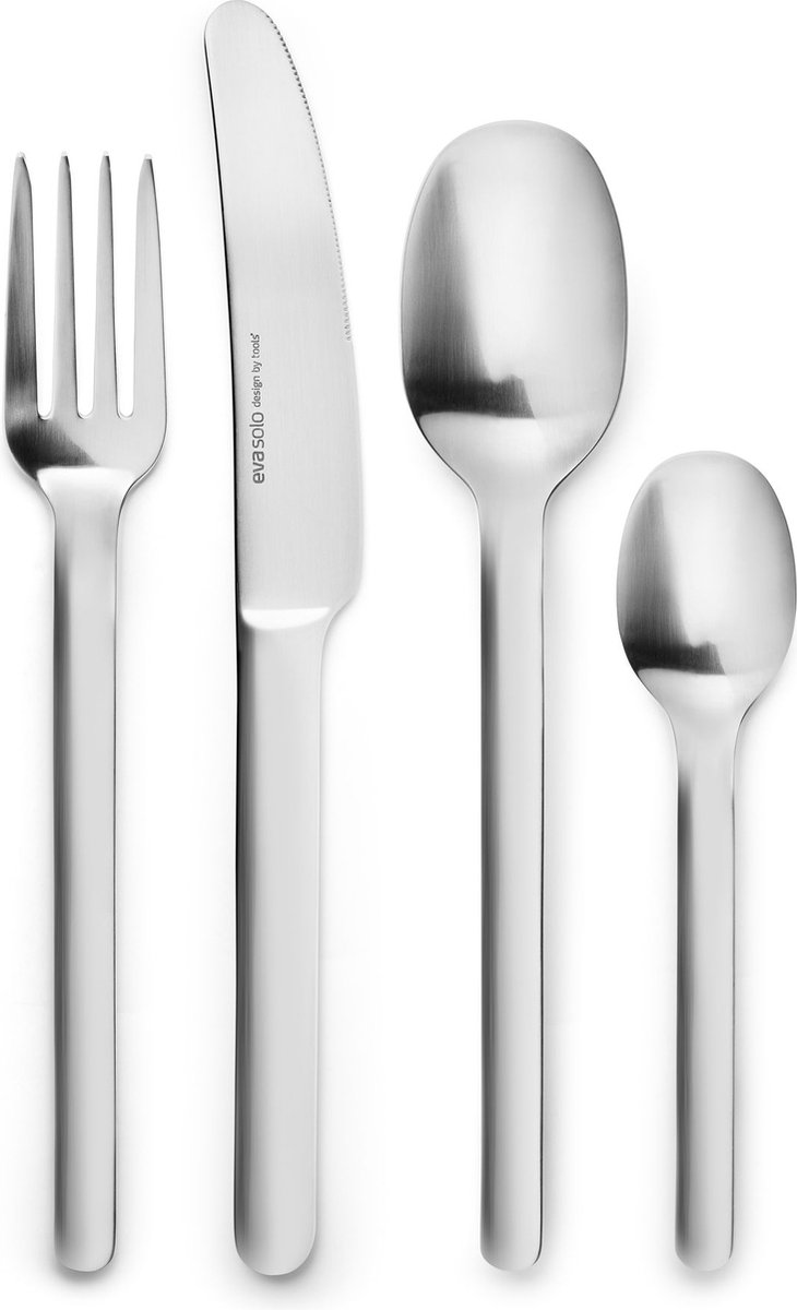 Eva Solo Cubertería Nordic Kitchen 16 piezas Acero inoxidable