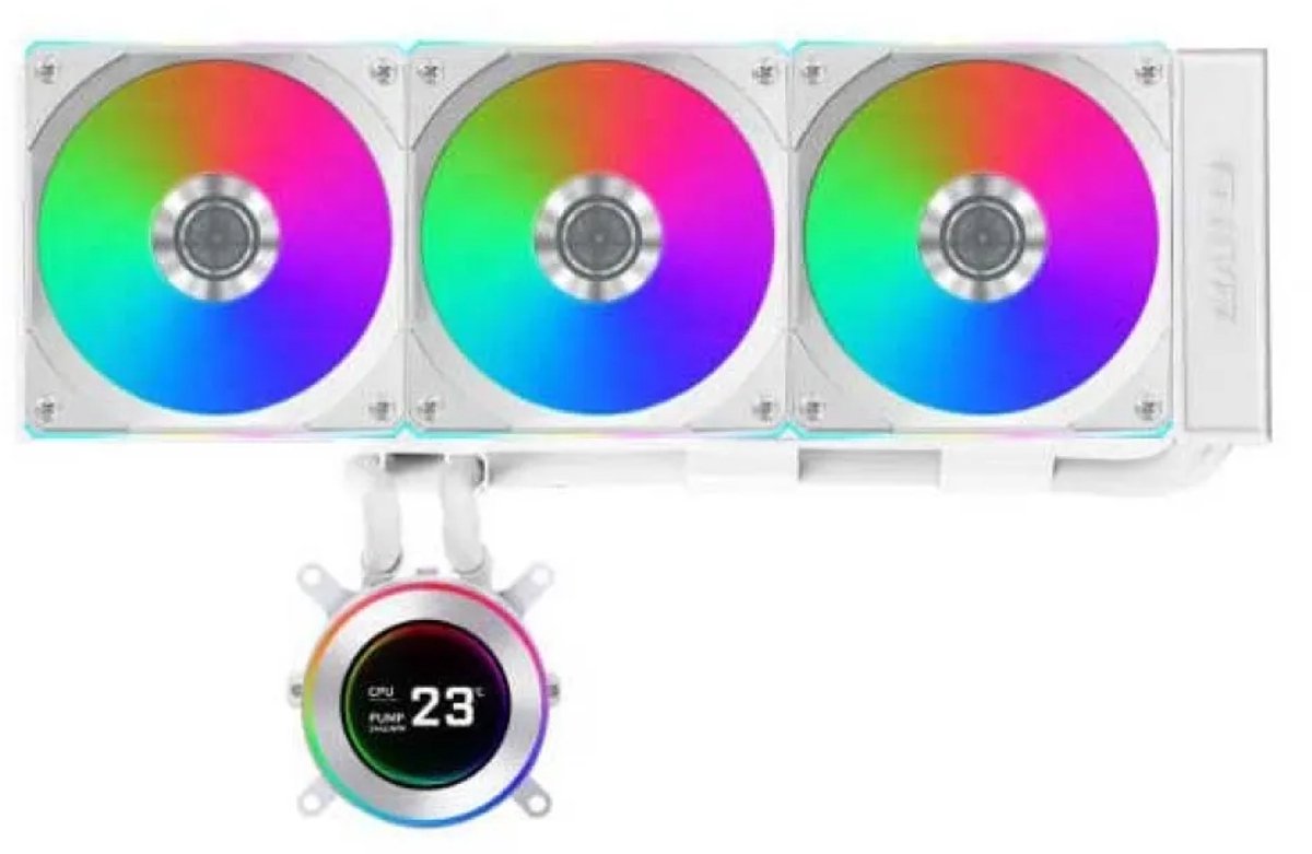 Lian Li HYDROSHIFT II LCD-C 360CL weiß | AiO-Wasserkühlung