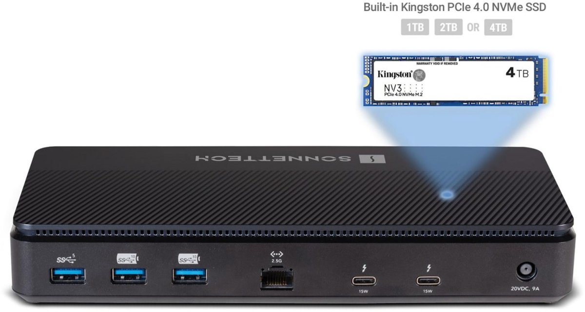 Sonnet Echo 13 Thunderbolt 5 SSD Dock - 1TB