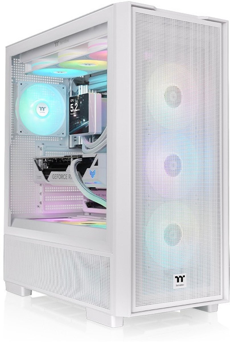 Thermaltake S380 TG ARGB Snow White | PC-Gehäuse