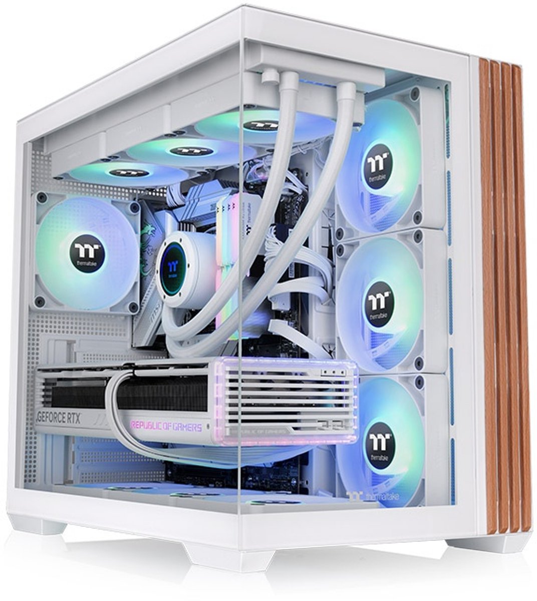 Thermaltake View 380 WS ARGB Snow White | PC-Gehäuse