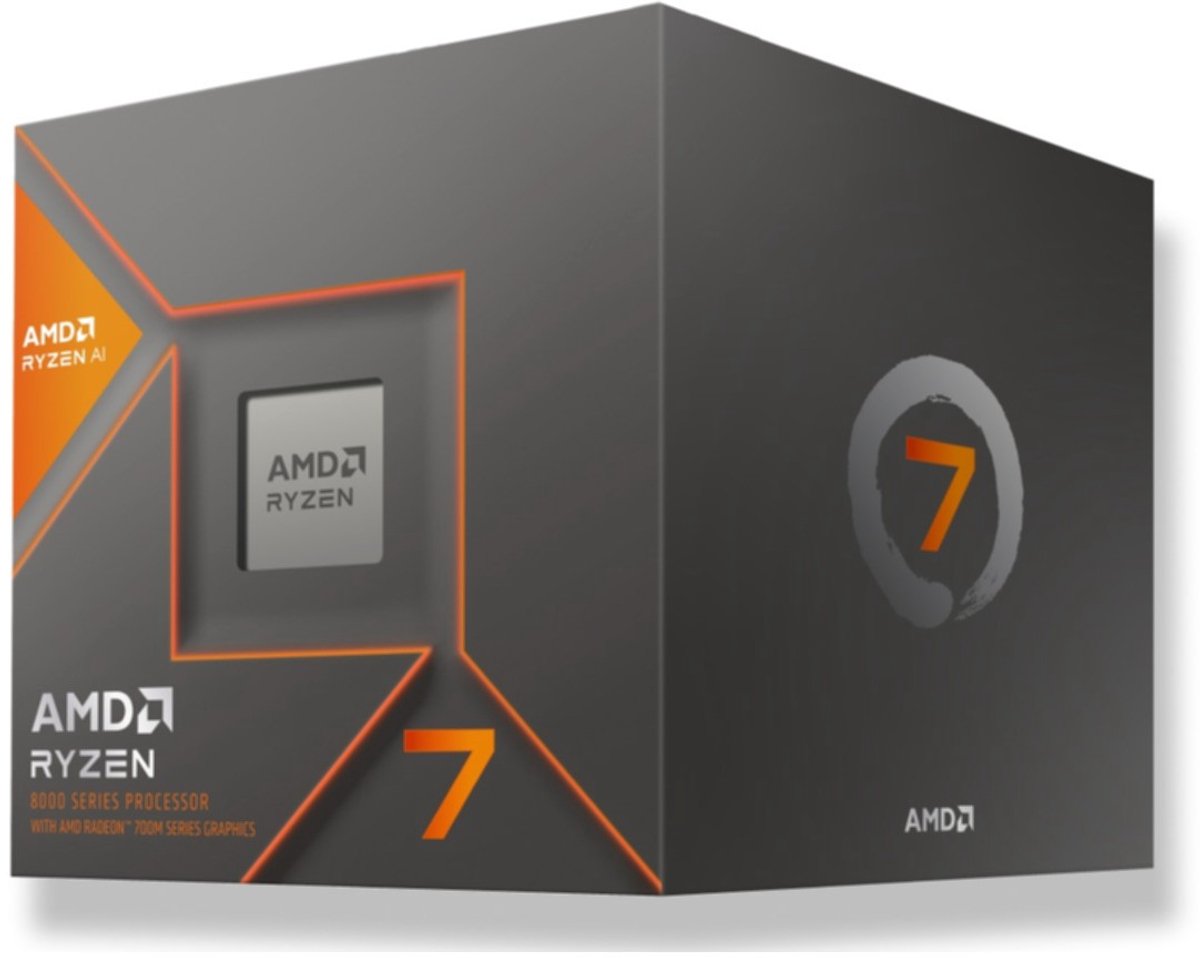 AMD Ryzen 7 8700G Prozessor - 8C/16T, 4.20-5.10GHz, boxed
