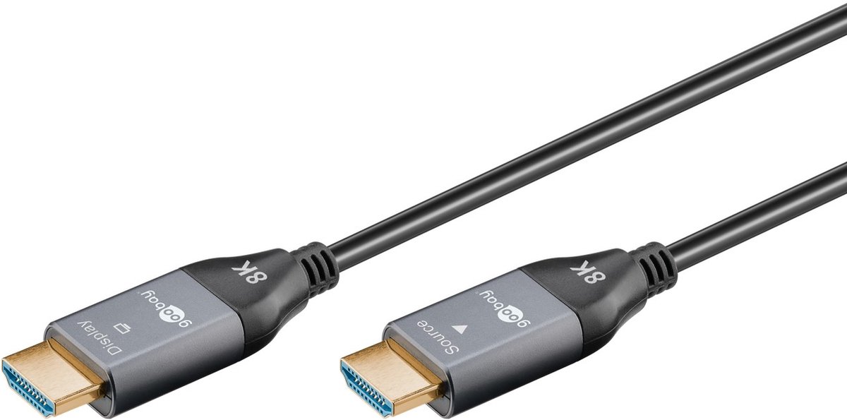 Pro HDMI 2.1 Hybrid - 80m - Sort