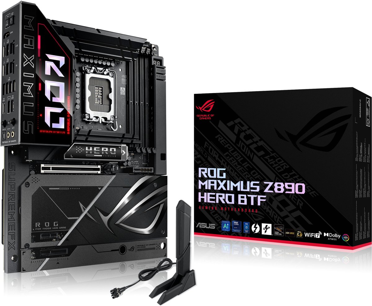 ASUS ROG Maximus Z890 Hero BTF Mainboard