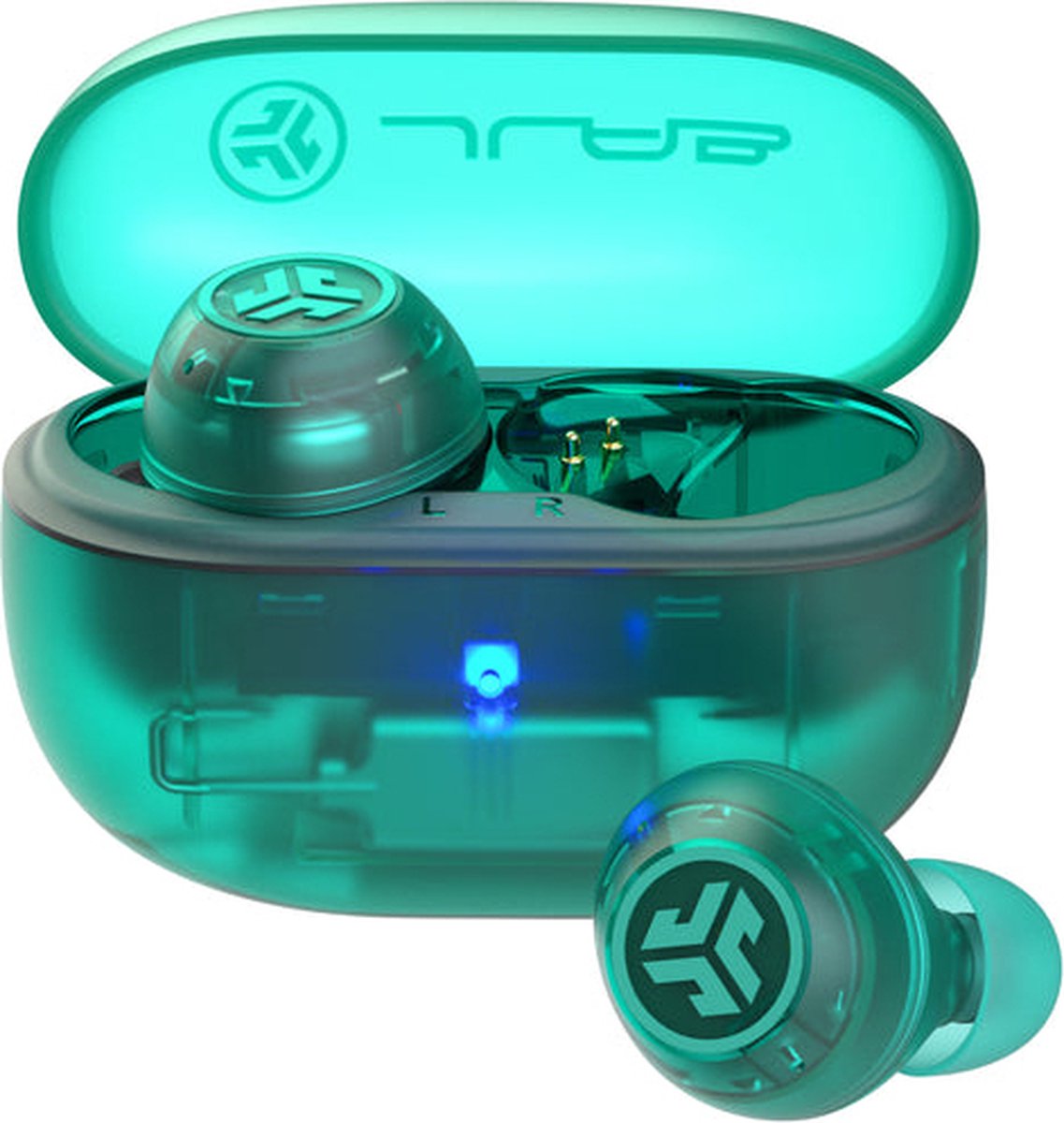 Jlab Go Pop ANC TWS Headphones Transp. Teal