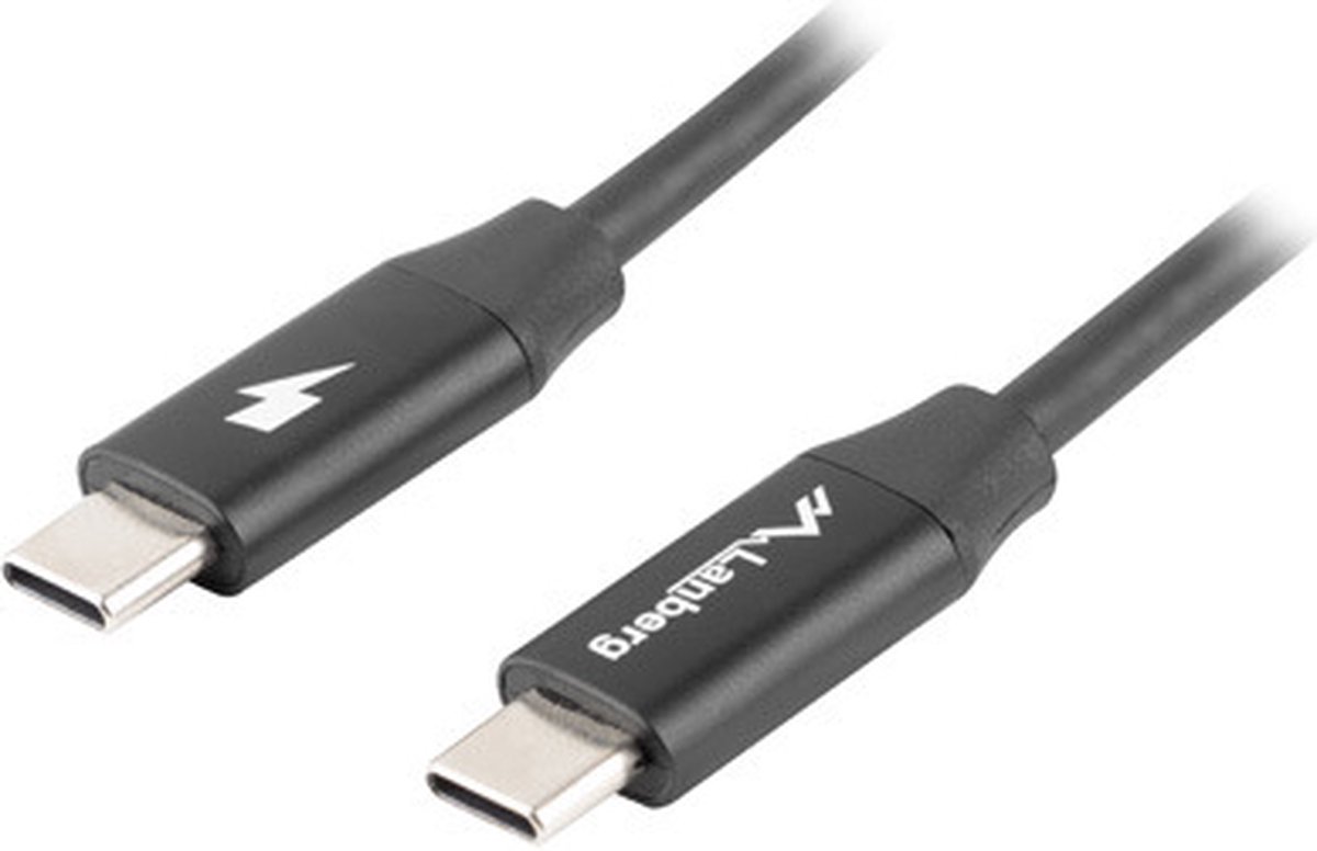 Lanberg - USB-C cable - 24 pin USB-C to 24 pin USB-C - 50 cm