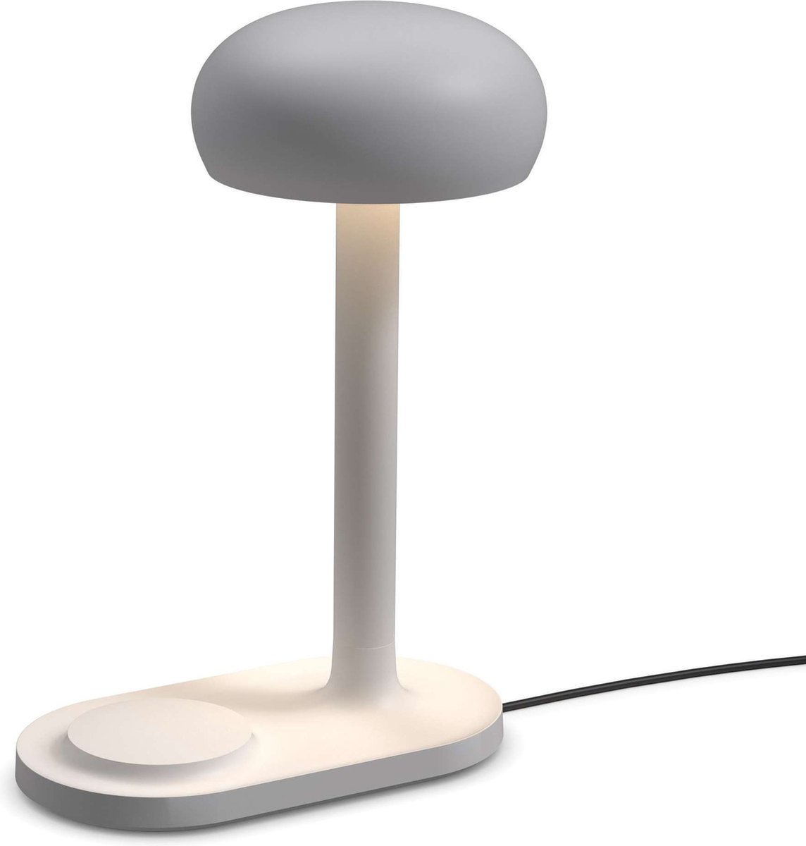 Eva Solo Lampada da tavolo Emendo con caricabatterie Qi Cloud
