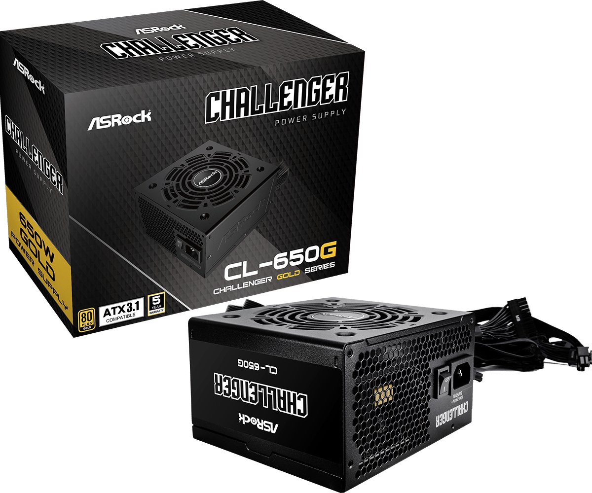 ASRock Challenger Gold CL-650G ATX 3.1 | PC-Netzteil