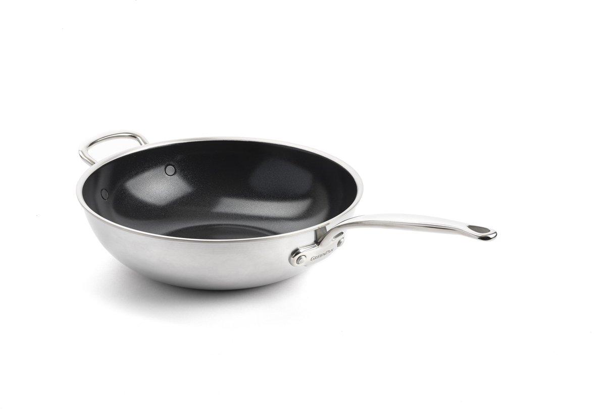 GreenPan Sartén wok Premiere 30 cm