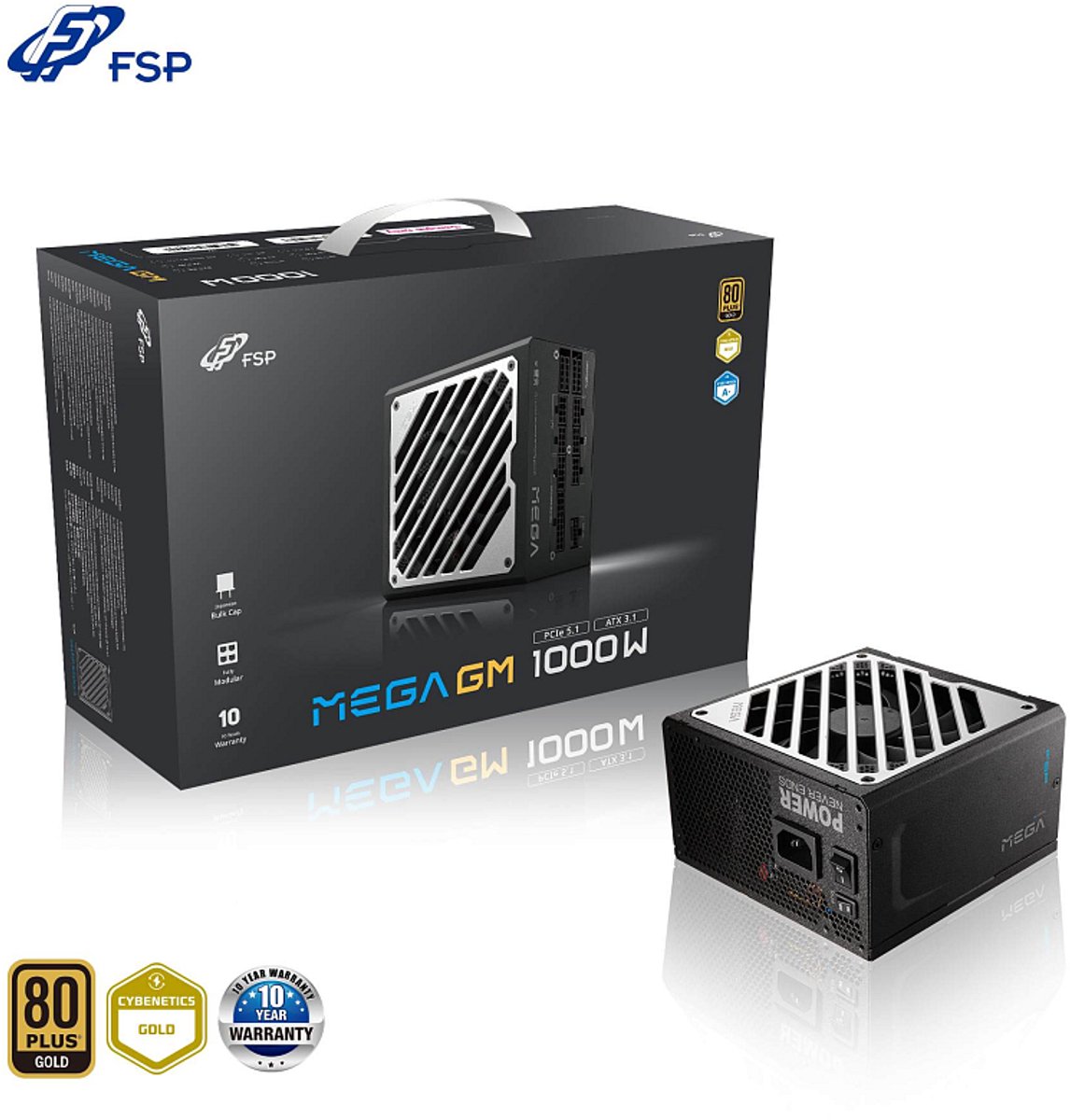 FSP MEGA GM 1000W | PC-Netzteil