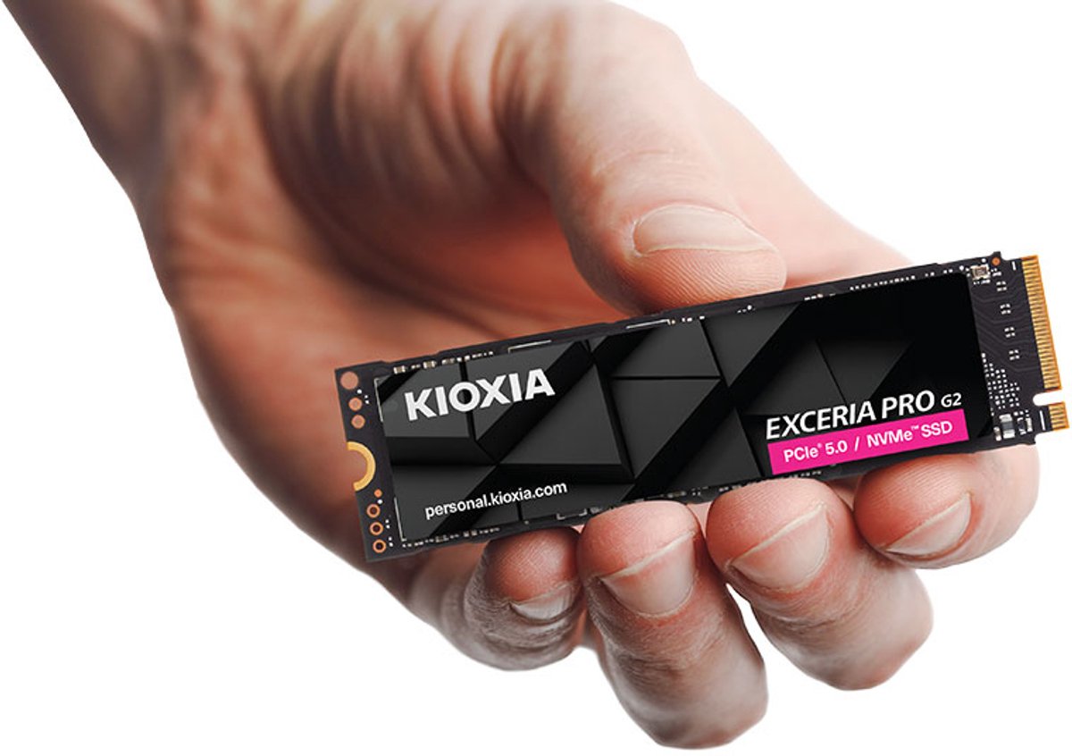 KIOXIA EXCERIA PRO G2 SSD 4TB M.2 2280 PCIe Gen5 Internes Solid-State-Module