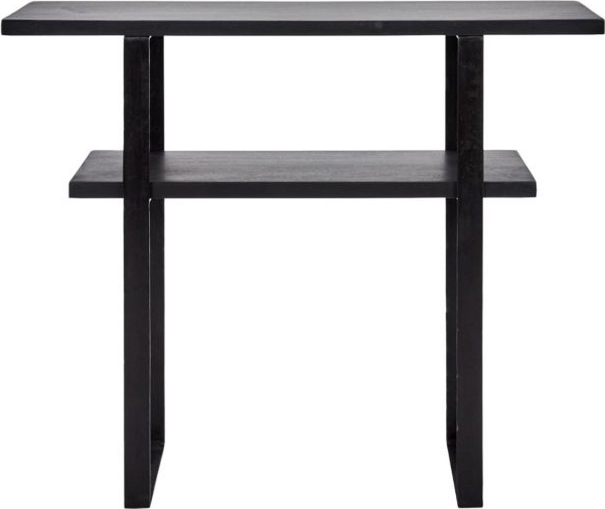 House Doctor Consolle Woda 90x30x75 cm Nero