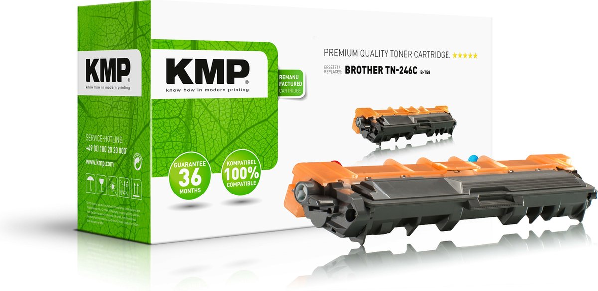 KMP B-T58 - cyan - compatible - toner cartridge (alternative for: Brother TN246C)