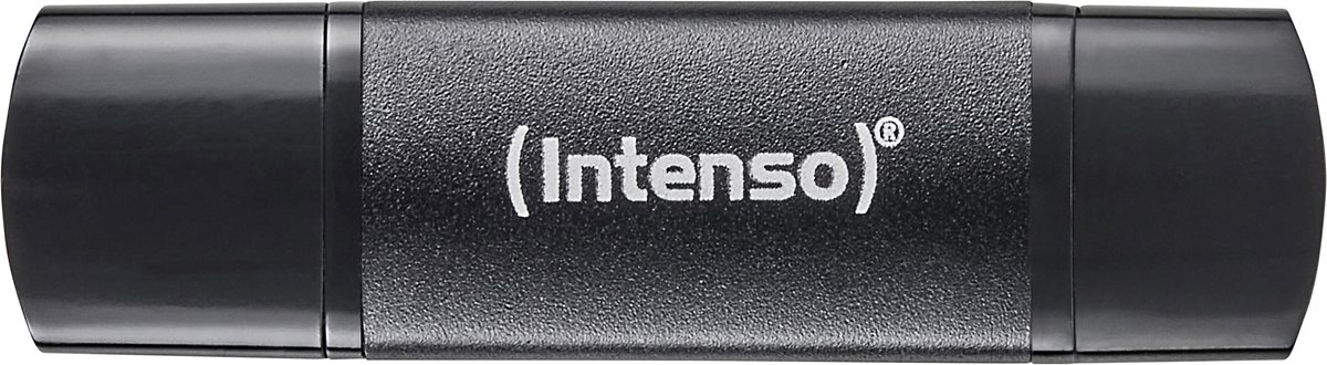 Intenso Flex Line Typ-A/Typ-C 128GB USB-Stick Mit Schutzkappe, bis zu 70 MB/s, USB 3.2 Gen 1x1 (5 Gbit/s)