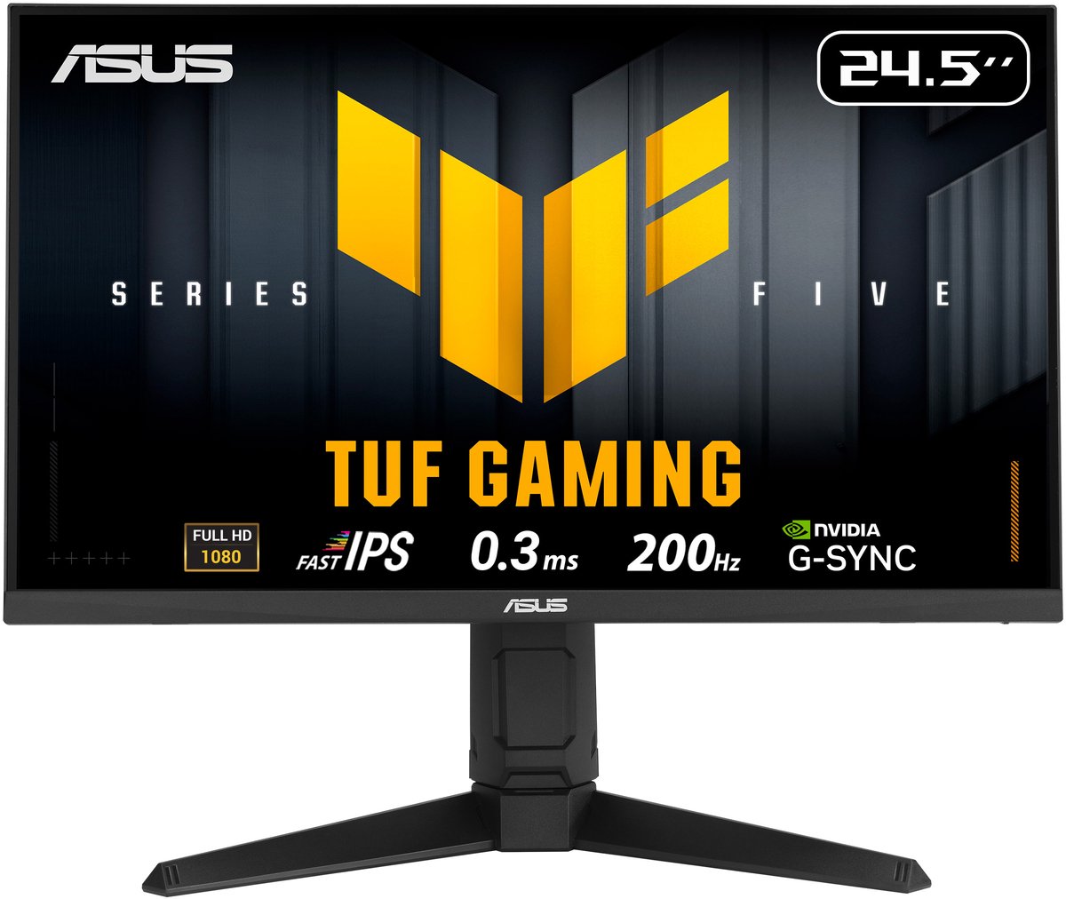 ASUS TUF VG259QL5A 24,5" Gaming Monitor - IPS, FHD, 200Hz