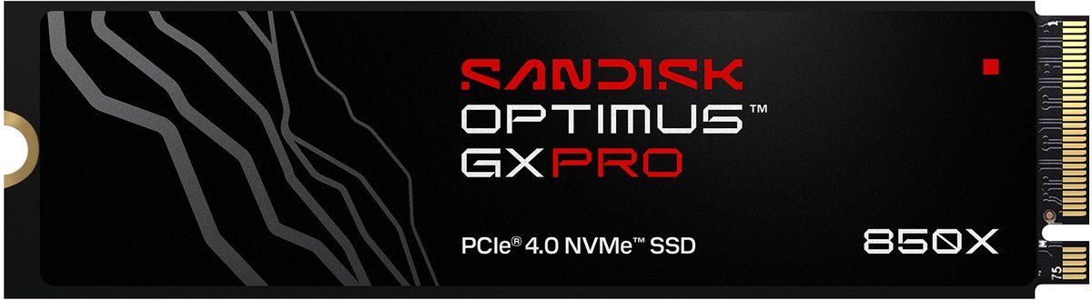 SanDisk Optimus GX PRO 850X SSD 2TB M.2 2280 PCIe Gen4 Internes Solid-State-Module