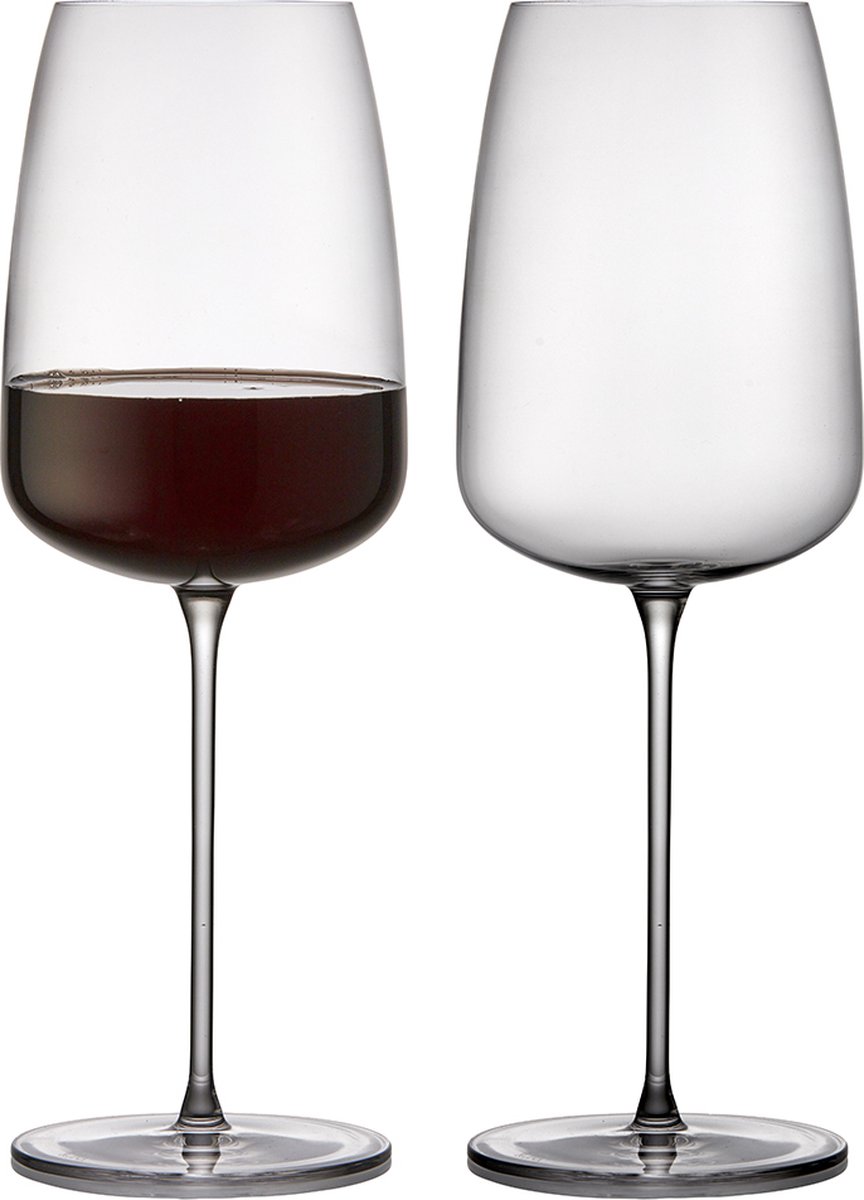 Lyngby Glas 2 Copas de vino Veneto Bourgogne 77 cl Clear
