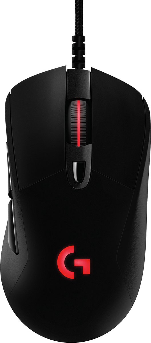 Logitech G403 HERO - Gaming Mus - Optisk - 6 knapper - Sort med RGB lys