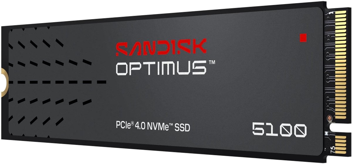 SanDisk Optimus 5100 SSD 500GB M.2 2280 PCIe Gen4 Internes Solid-State-Module