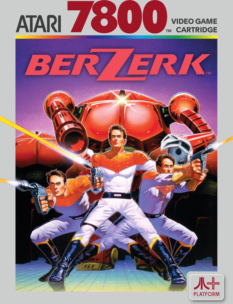 Berzerk - Atari 7800 - Action