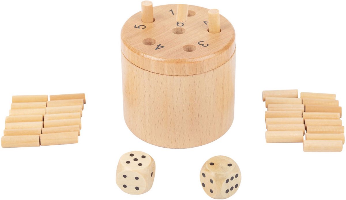 Small Foot - Dice Game Super Six Dice