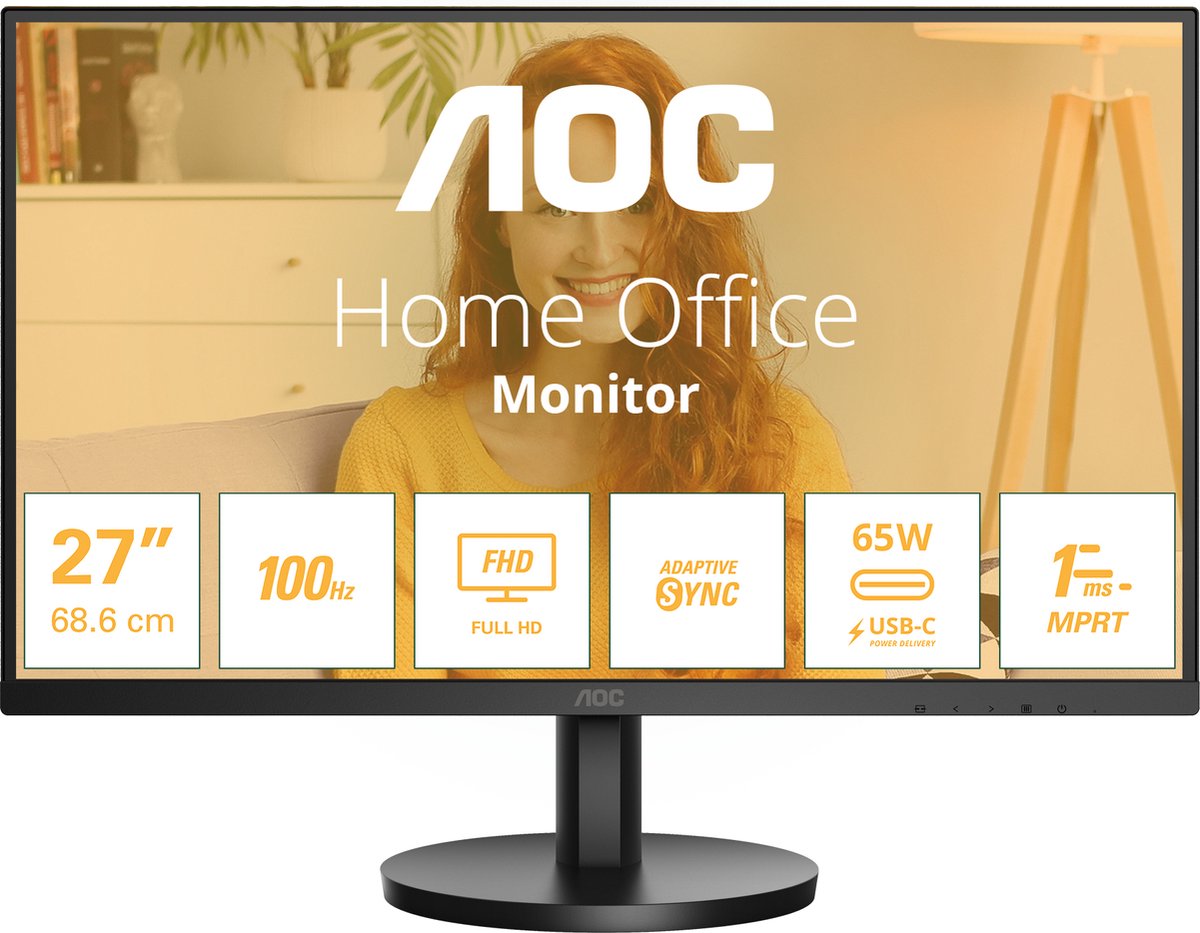 27" AOC 27B3CA2 - 1920x1080 (FHD) - 100Hz - IPS