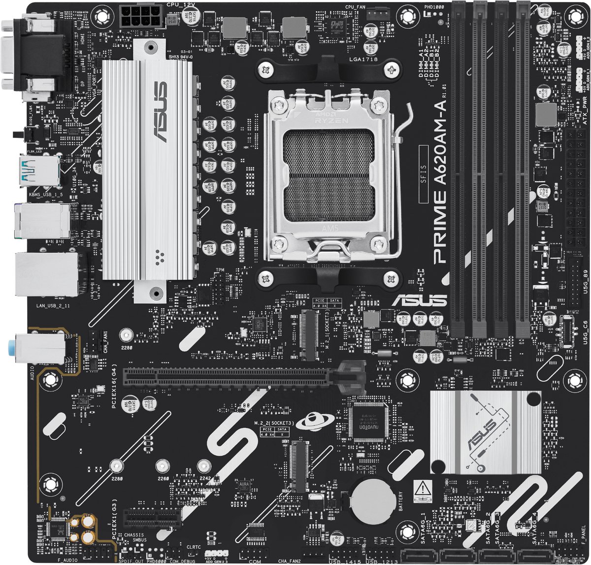 ASUS Prime A620AM-A-CSM Mainboard