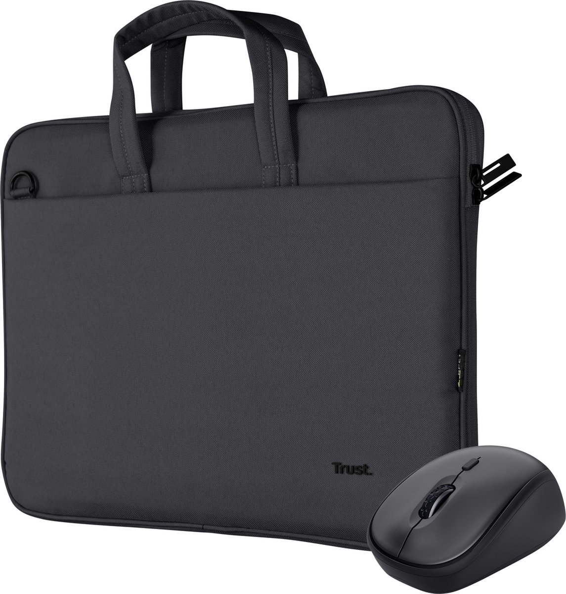 Trust Bologna - notebook carrying case + mouse - Black