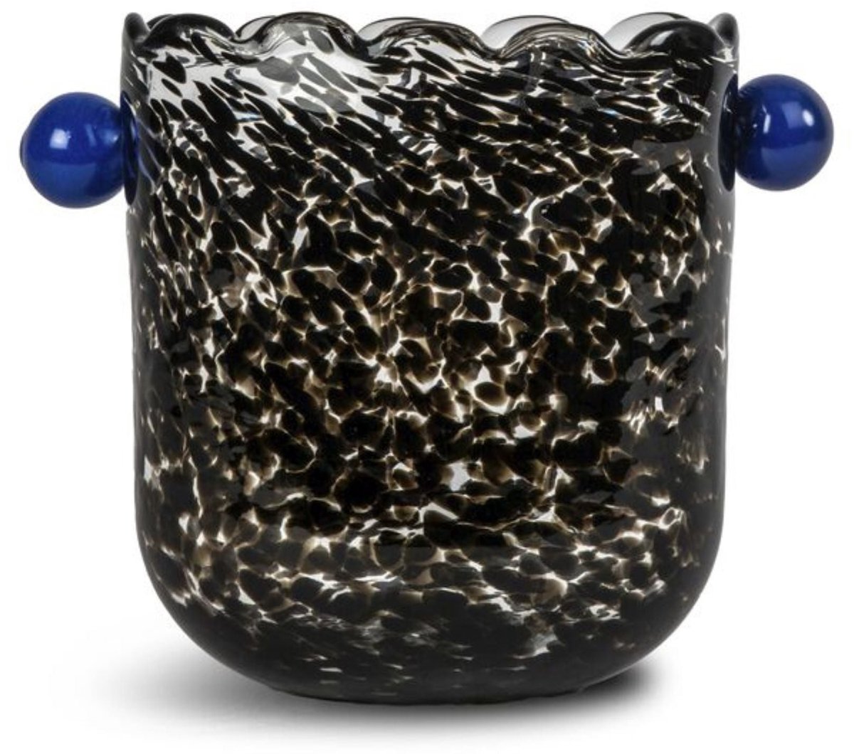 Byon Jarrón-enfriador de vino Messy Negro-azul